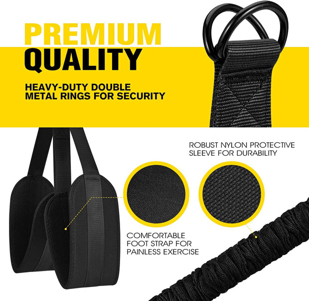 Pull-Up Assistance Resistance Bands Set – Strength Training & Full Body Workout