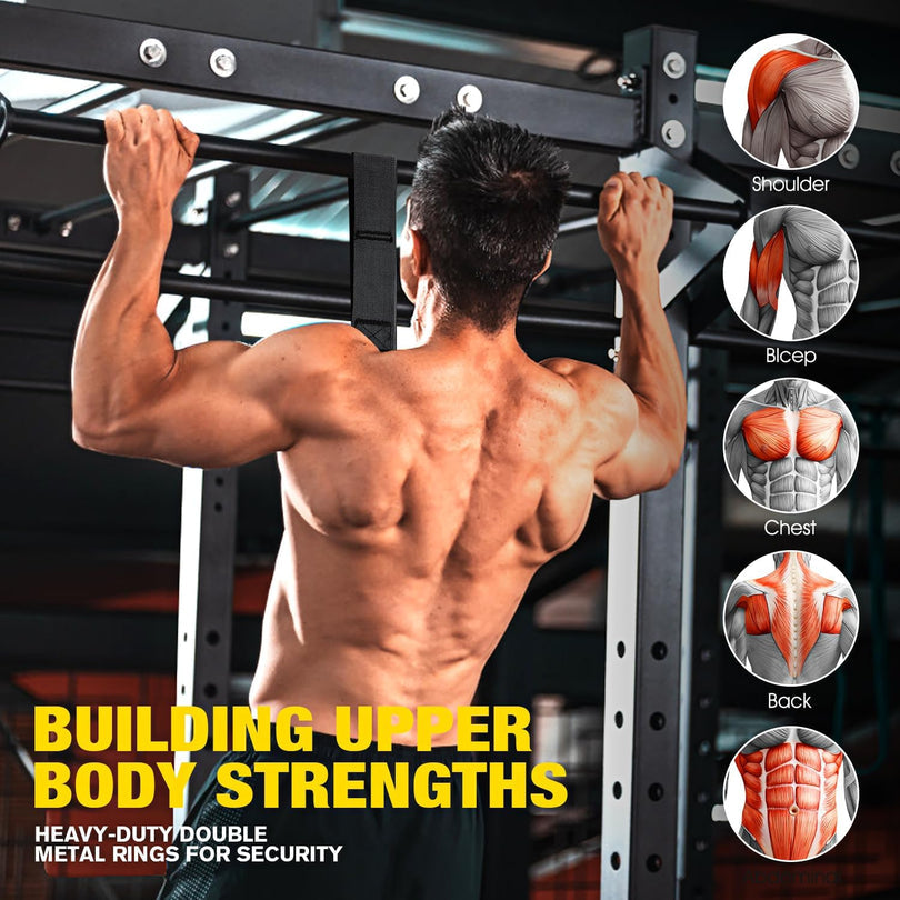 Pull-Up Assistance Resistance Bands Set – Strength Training & Full Body Workout