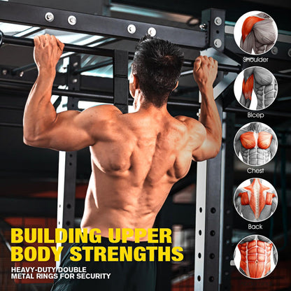 Pull-Up Assistance Resistance Bands Set – Strength Training & Full Body Workout