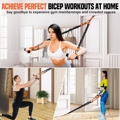 Pull-Up Assistance Resistance Bands Set – Strength Training & Full Body Workout