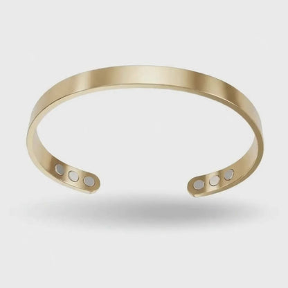 With 6 therapeutic magnets, this elegant bracelet works in harmony with your body's energy to restore hormonal balance, ease discomforts linked to this ...